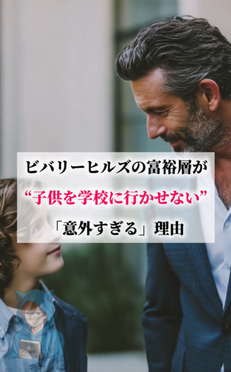 ビバリーヒルズの富裕層が ”子供を学校に行かせない” 「意外すぎる」 理由
